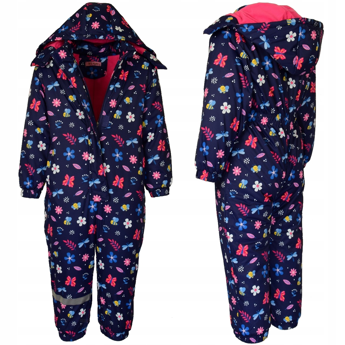 KOMBINEZON ZIMOWY J-328G JEDNOCZĘŚCIOWY POLAR 110