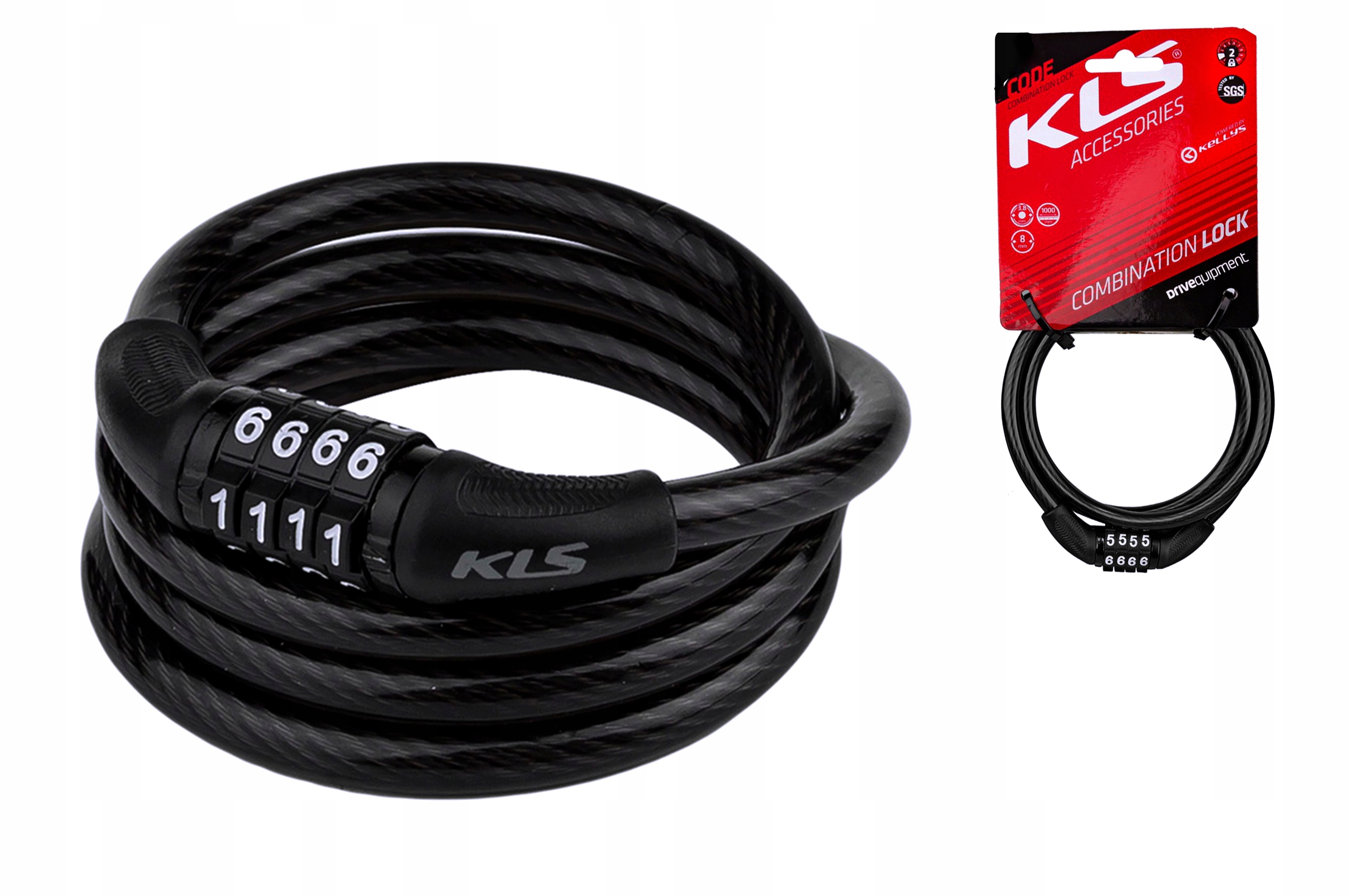 

Zamknięcie Rowerowe Kellys Kls Code 100CM Na Kod