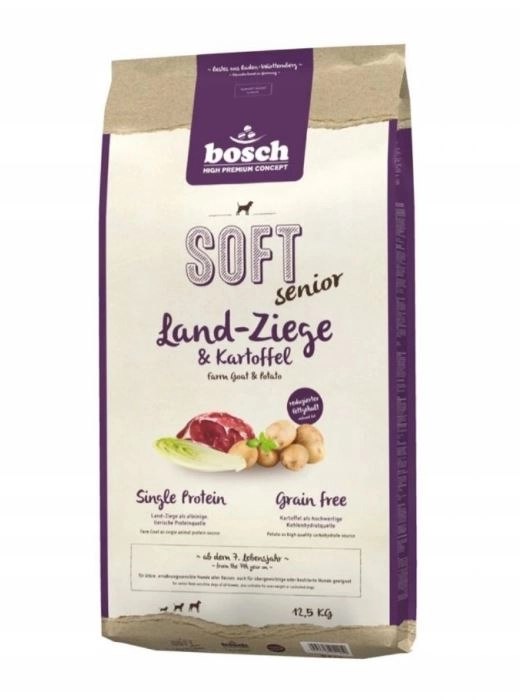 Bosch Soft Senior Kozina &amp; Brambora 12,5 kg