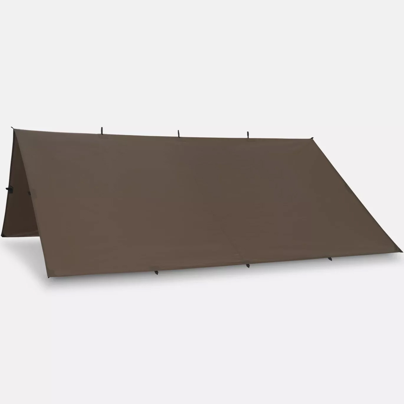 Plachta pro bivakovací stroj Helikon Supertarp Small Spark Resistant Earth Brown