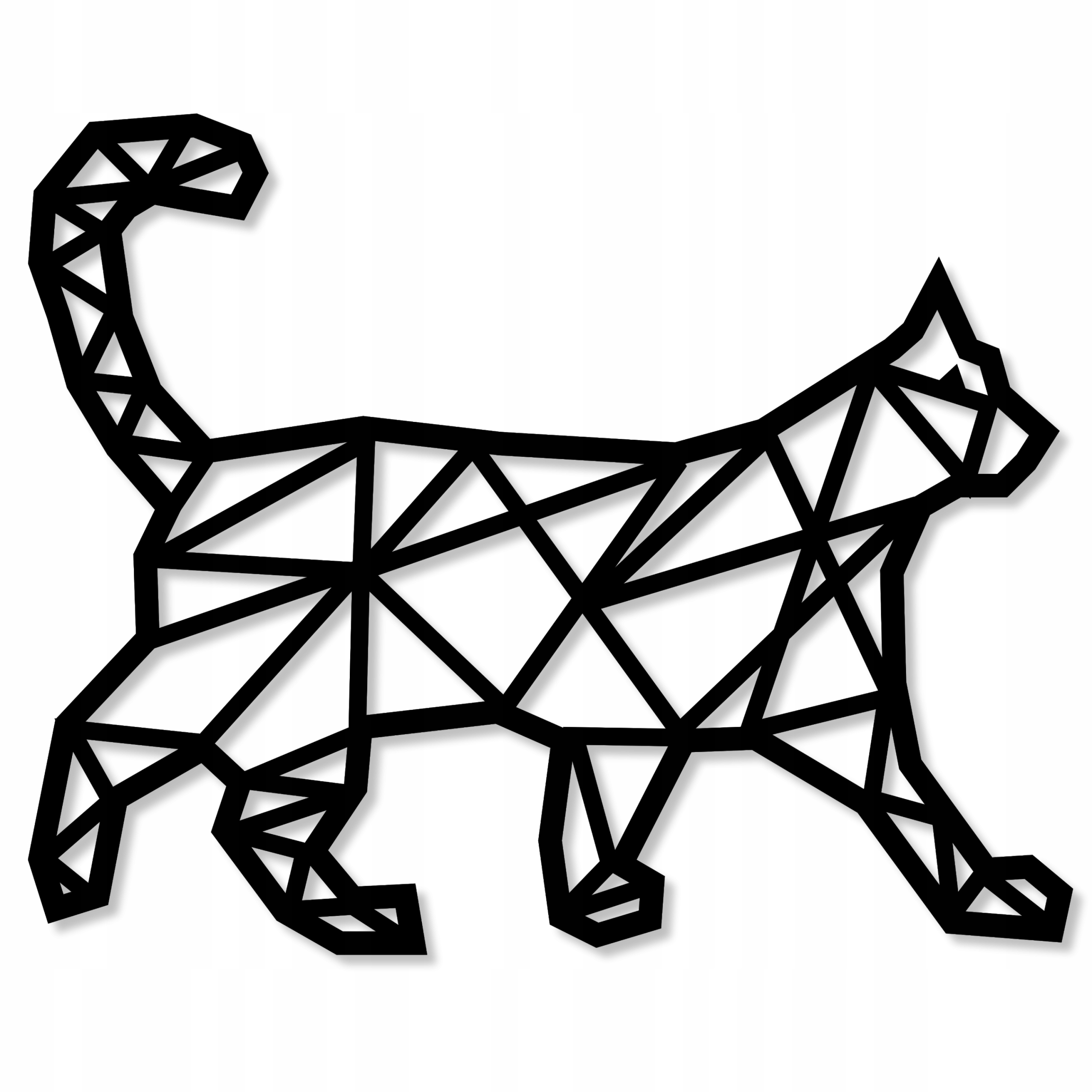 

Kot Panel Ścienny 3D Dekoracja Ścienna Obraz Kotek