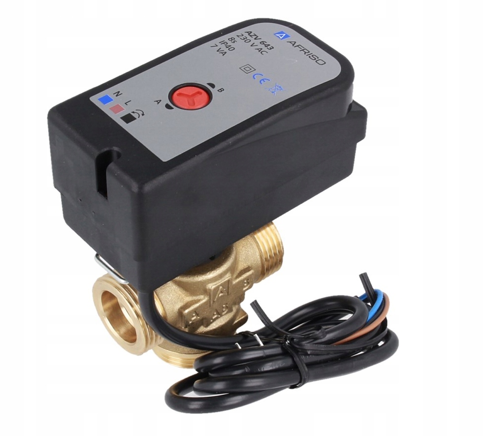 Afriso 3-CESTNÝ Zónový Ventil Azv 643, DN20, G1''