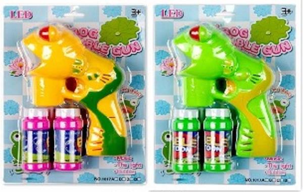 Aparat PISTOLET BAŃKI Mydlane Żabka dla Dziecka WIELKA FRAJDA dla Dziecka