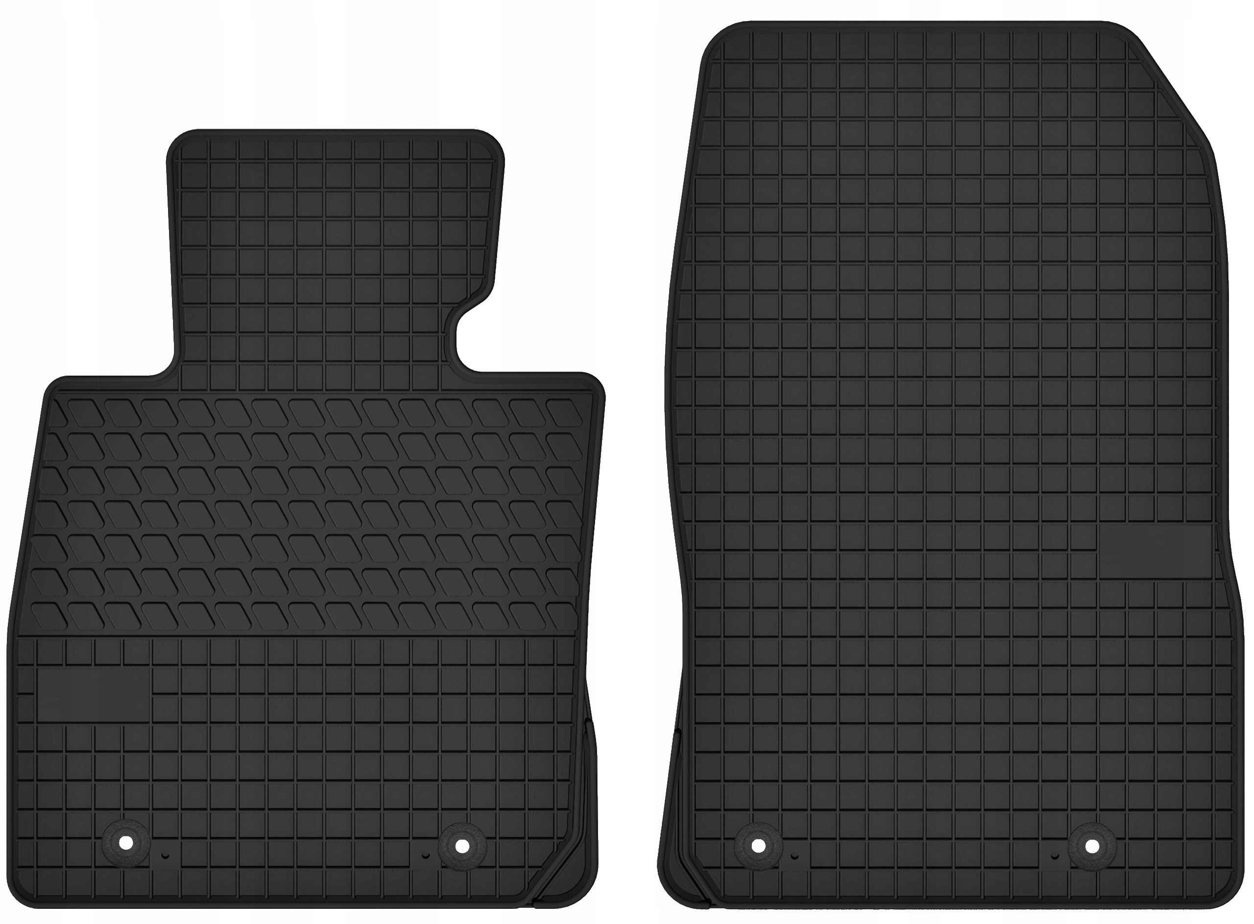 Dywaniki gumowe przednie do Mazda CX-3 (od 2015) Bezzapachowe Guma Premium