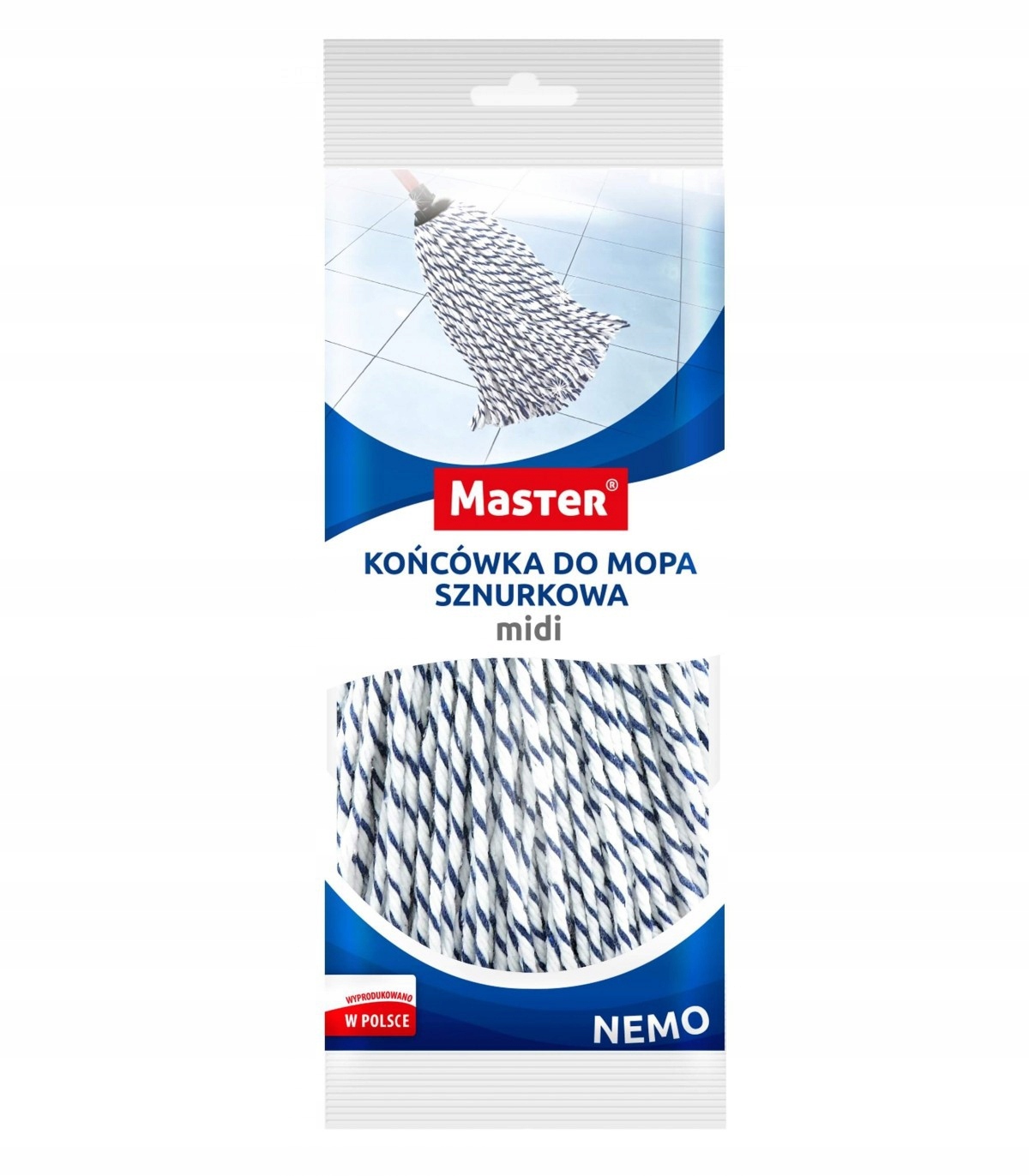 

Master Mop Sznurkowy Dwukolorowy Nemo Midi