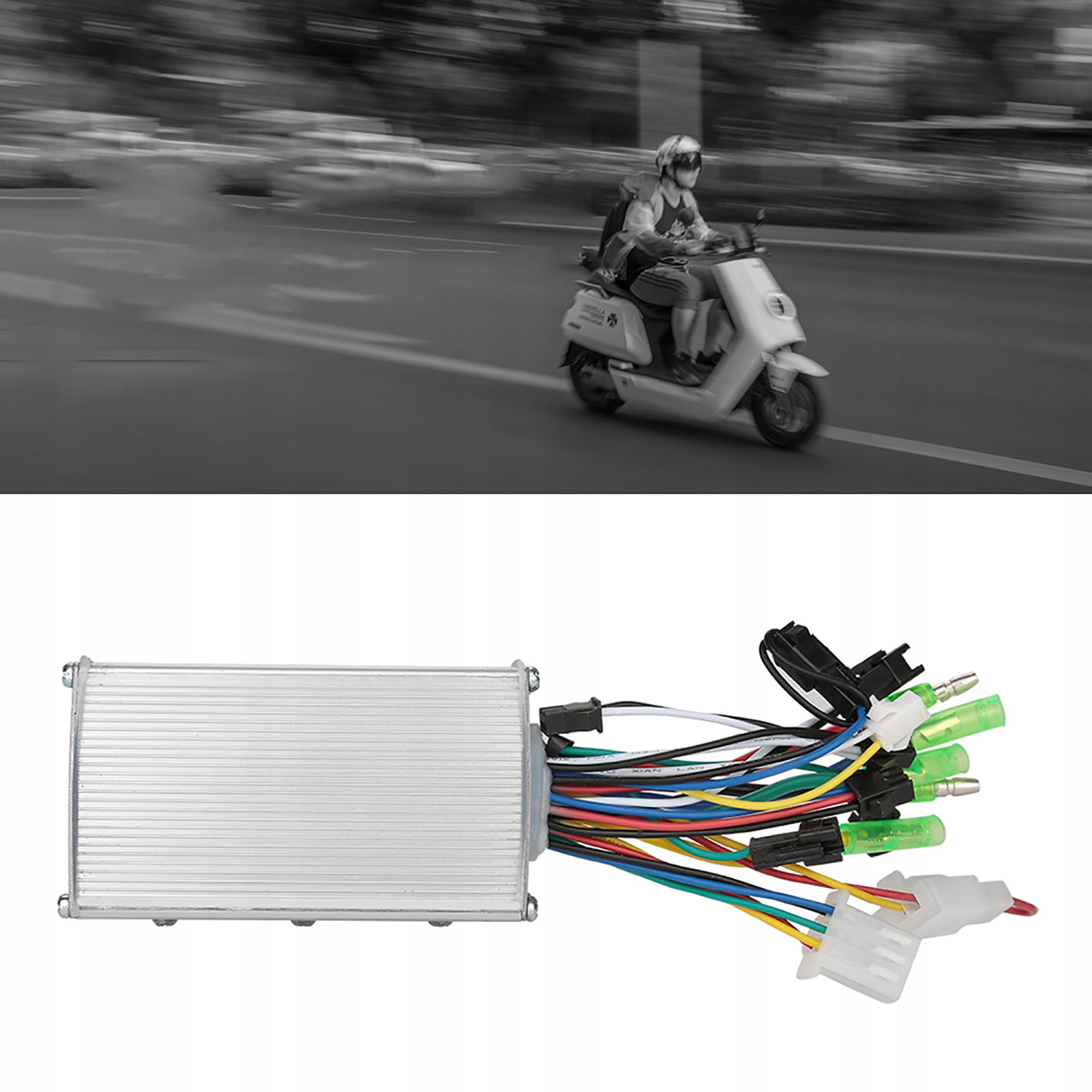 ELEKTRYCZNY KONTROLER ROWEROWY 24V 350W Marka bez marki