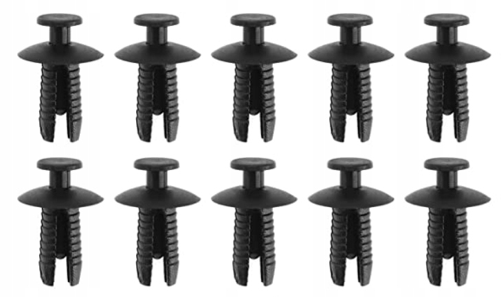 

10X Kołek 6x15 Nadkola Zderzaka Osłon Bmw Mb Gm