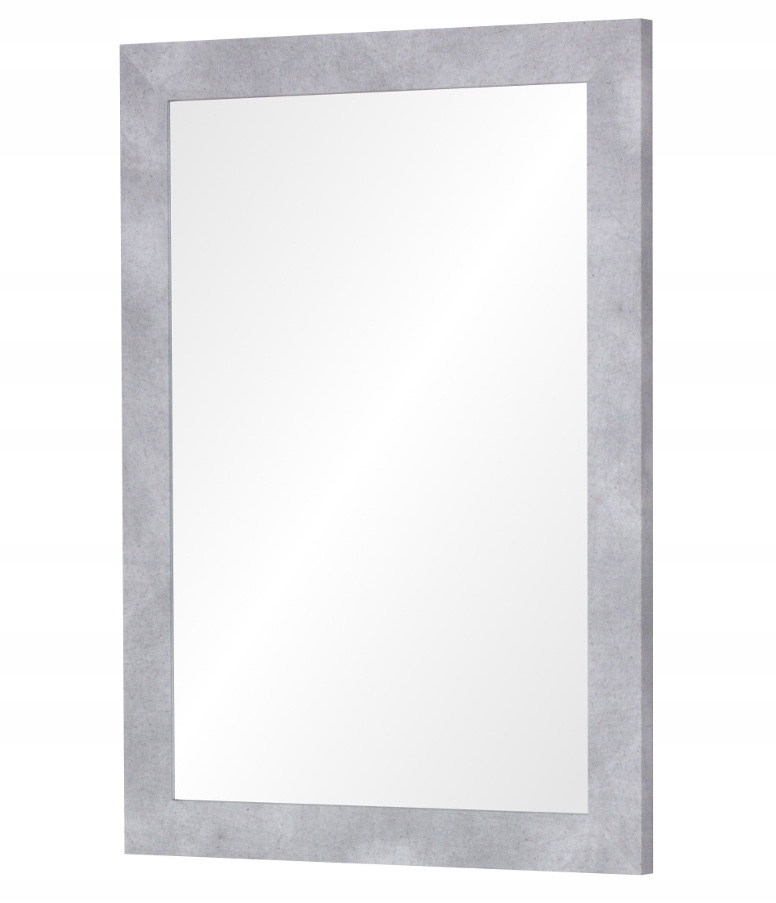 Lustro w ramie klejonej PREMIUM 80x80 BETON