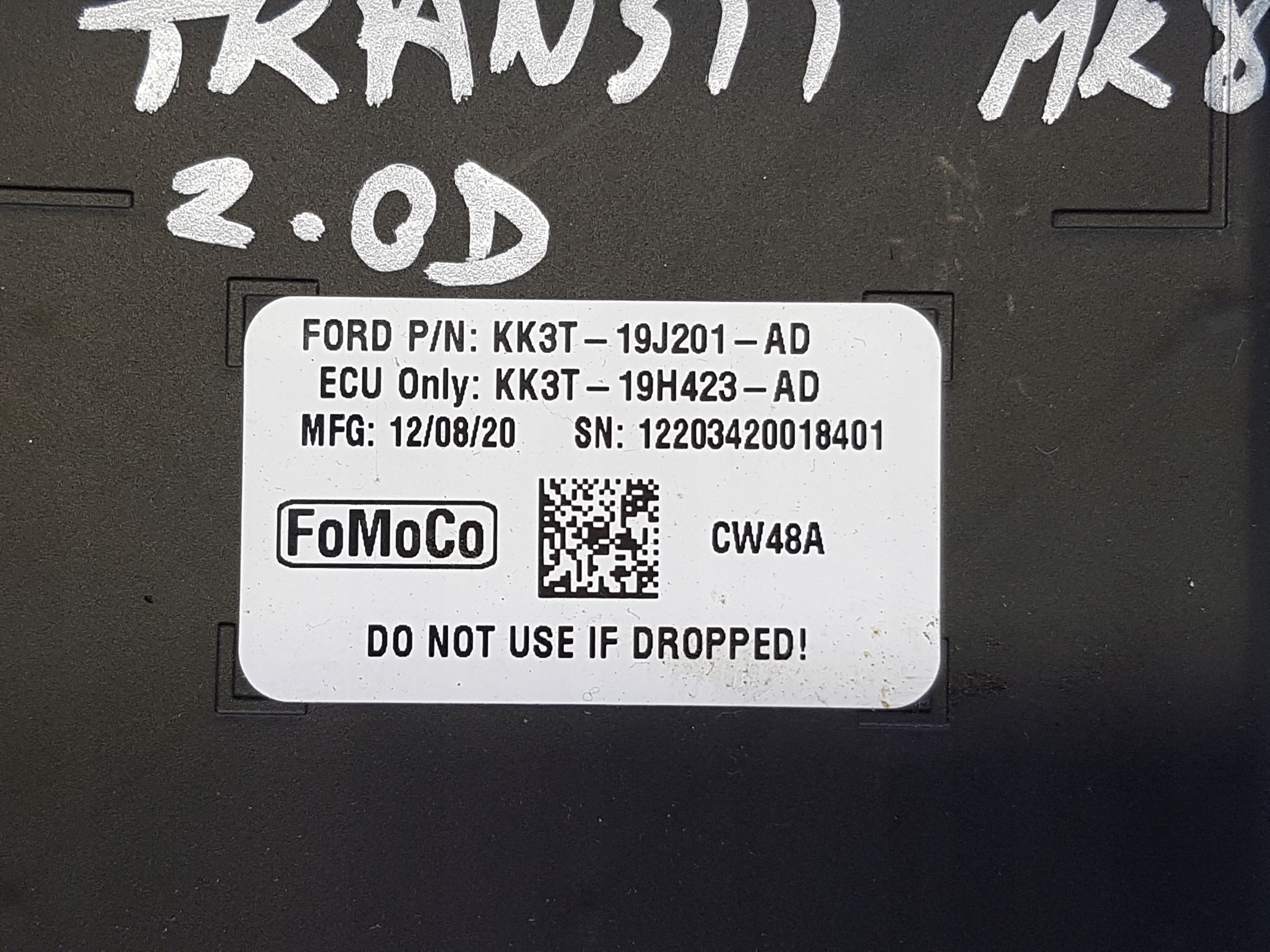 FORD TRANSIT MK8 module KK3T-19H423-AA