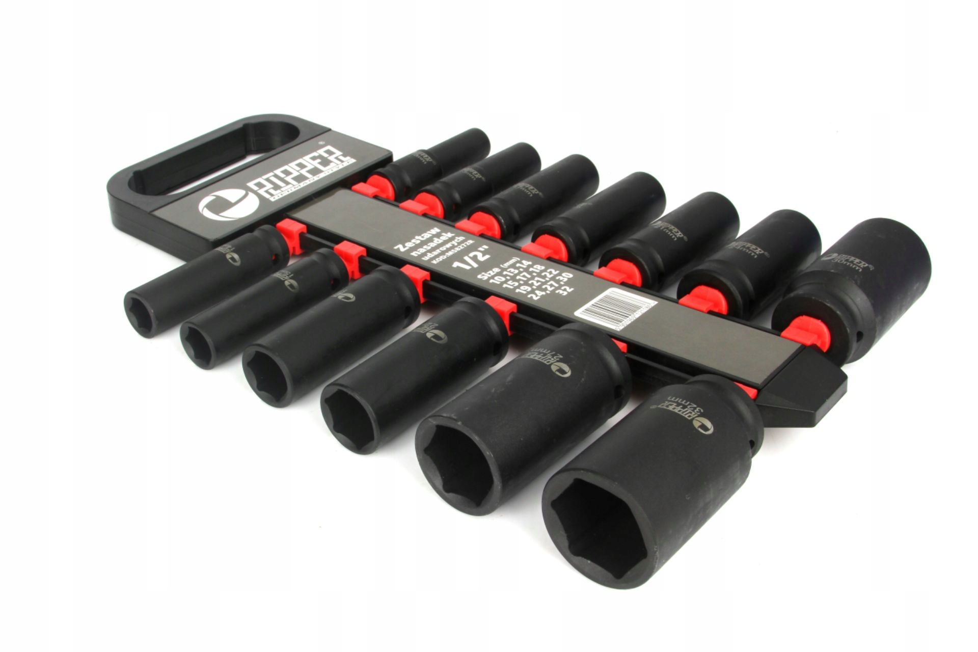 ZESTAW NASADEK UDAROWYCH 1/2" 10-32MM 78MM Mocowanie 1/2