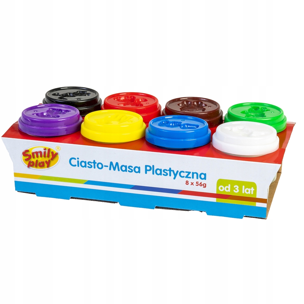 

Smily Play, Ciasto-masa plastyczna, 8x56g