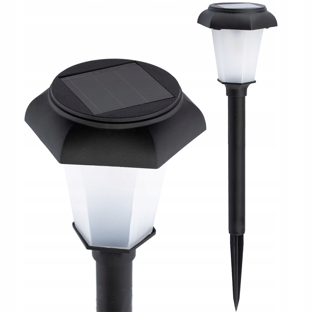 

Lampa solarna Led do ogrodu ciepła Delta Wbijana