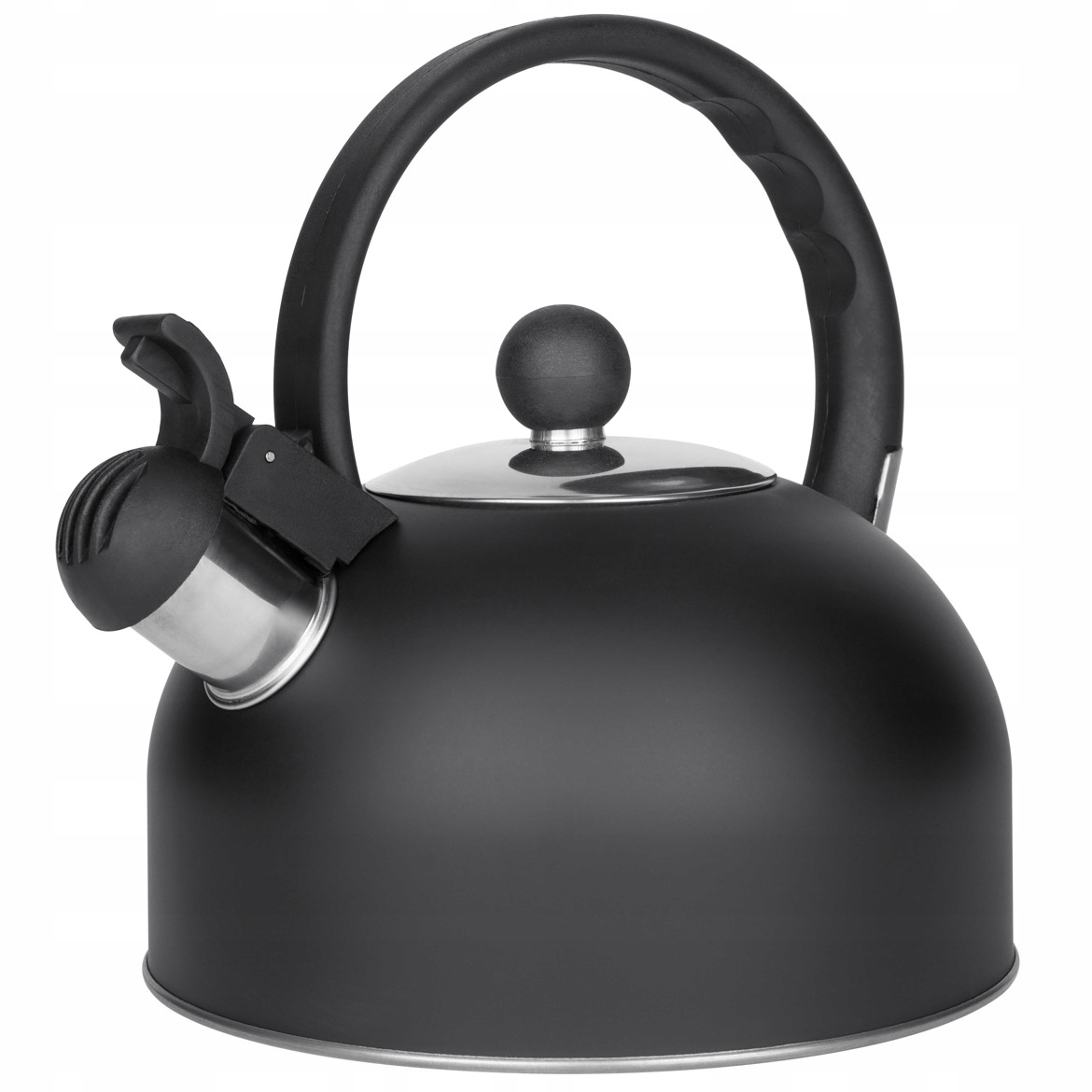 

Czajnik Tradycyjny Z Gwizdkiem Indukcja Czarny Mat