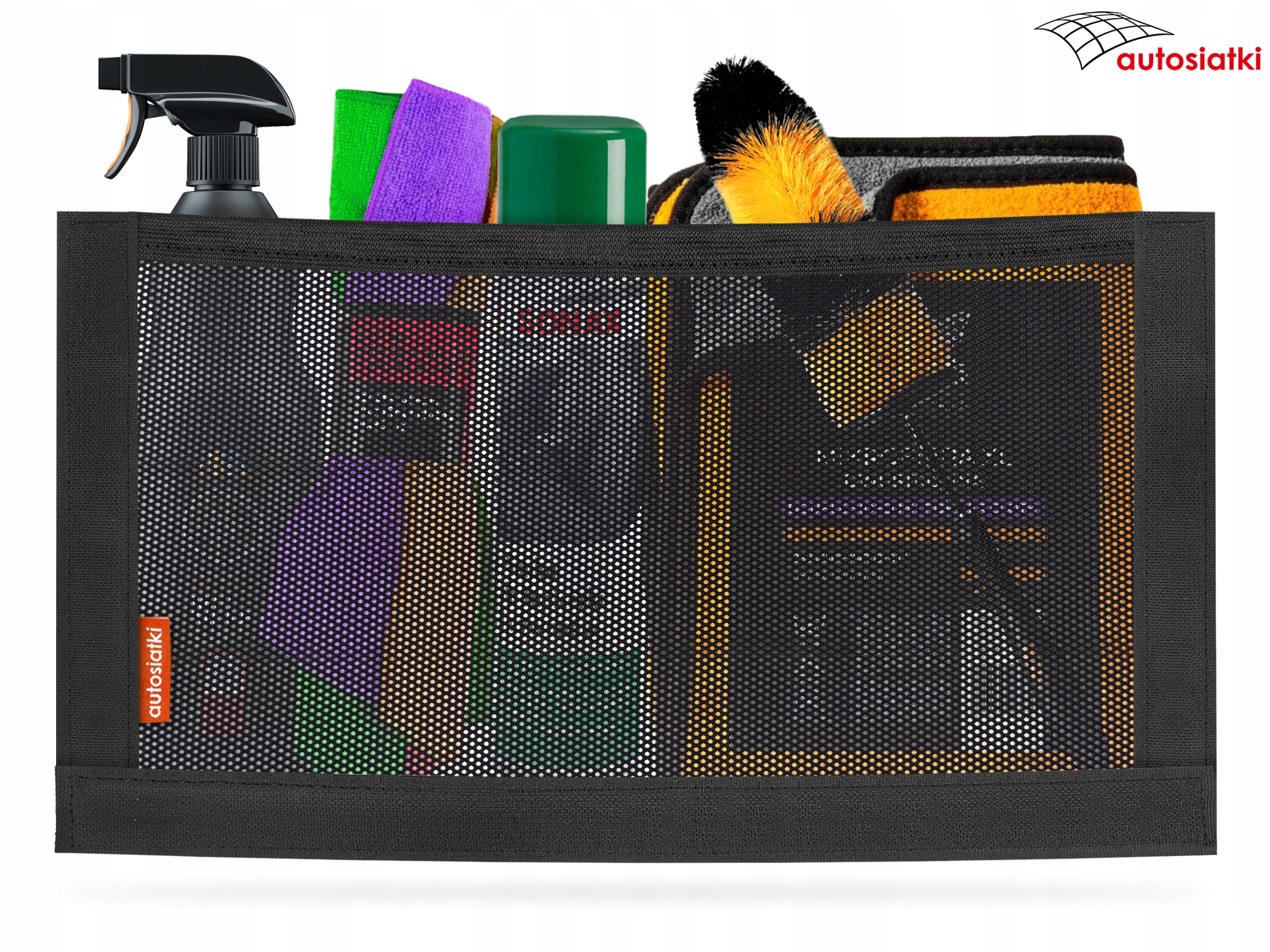 SIATKA NA RZEP DO BAGAŻNIKA KIESZEŃ 45x25 cm NANO Rodzaj siatki