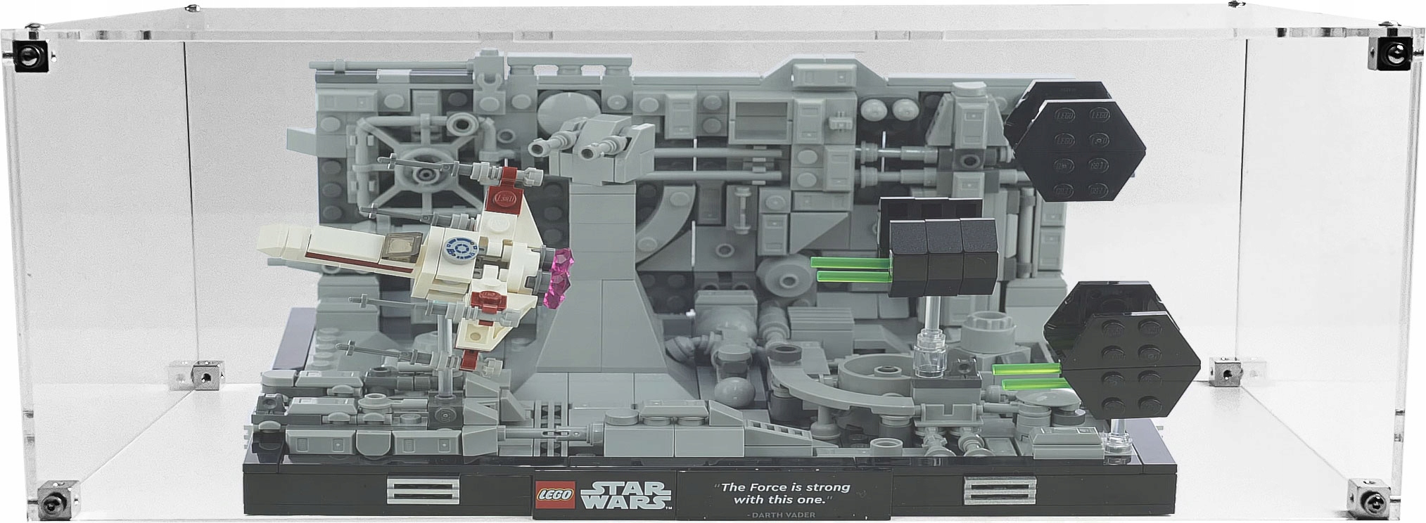 Vitrína Drewlandia pro sadu Lego 75329 Diorama: Útok na Hvězdu smrti