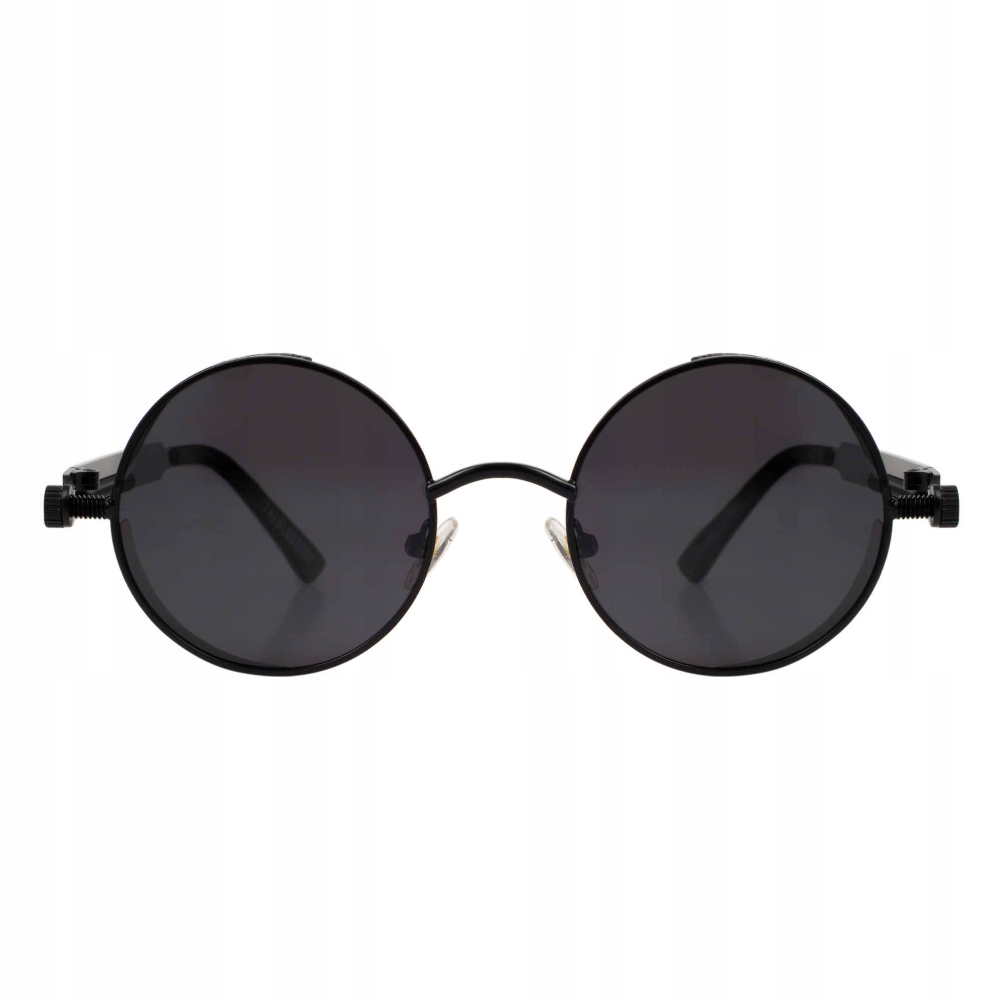 OKULARY PRZECIWSŁONECZNE Z POLARYZACJĄ OKRĄGŁE ZABUDOWANE LENONKI UV400 Płeć uniseks