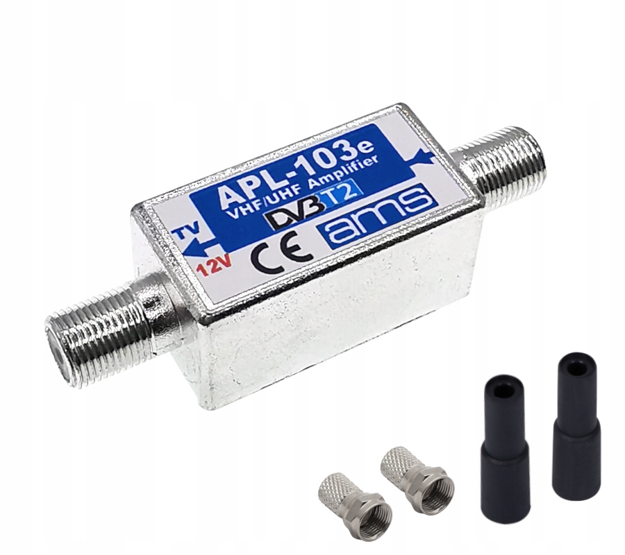 

Wzmacniacz antenowy DVB-T2 APL-103e 10/14 dB Ams