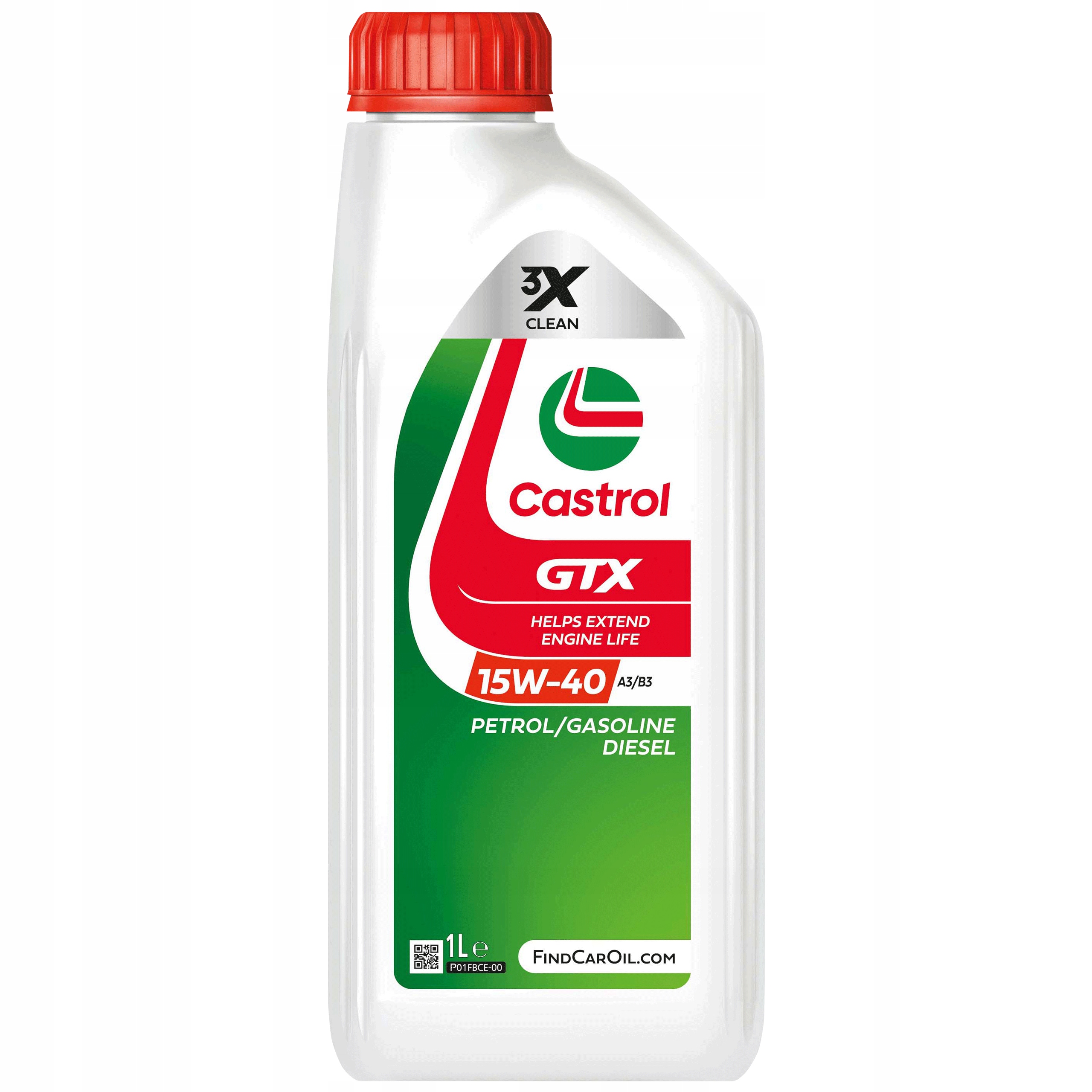 Castrol Olej Silnikowy Gtx 15W-40 A3/B3 1L
