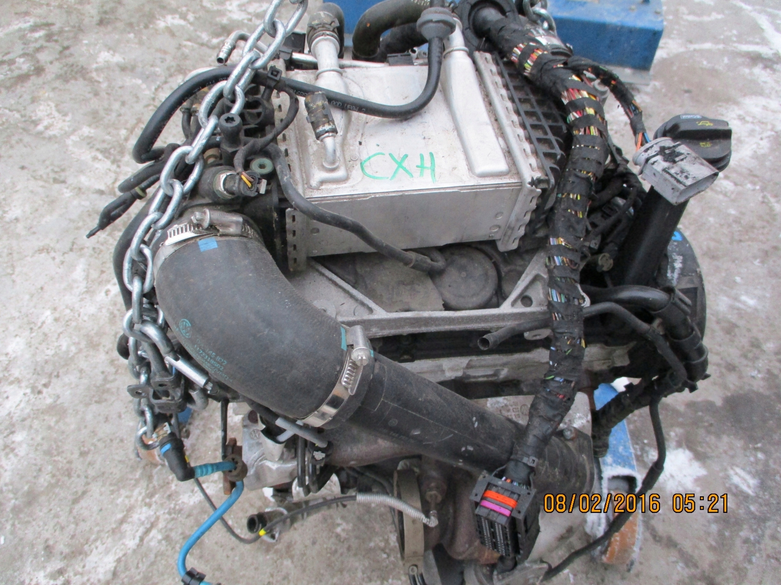 engine VW T6 2,0 TDI CXH 70 TYSKM