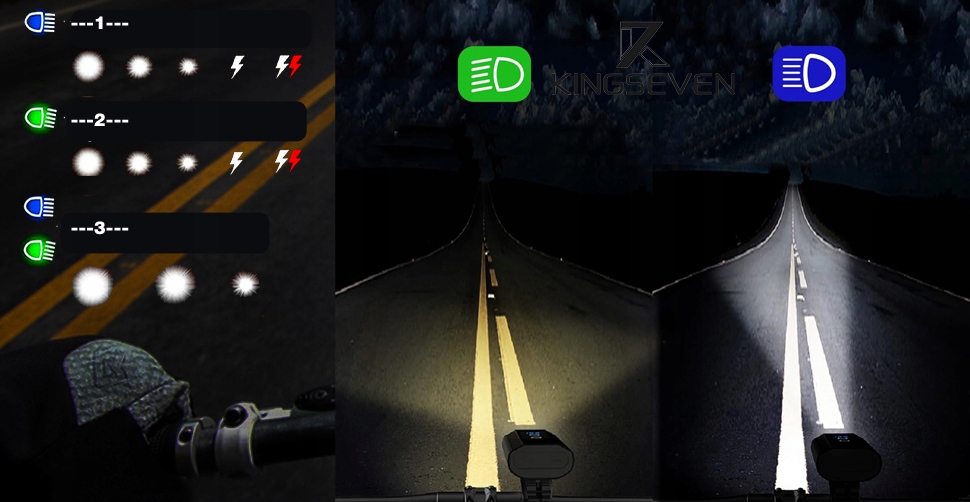 LAMPKA ROWEROWA oświetlenie rowerowe LED USB PRZÓD TYŁ ROWER 12 000mAh MOC EAN (GTIN) 5902659177506