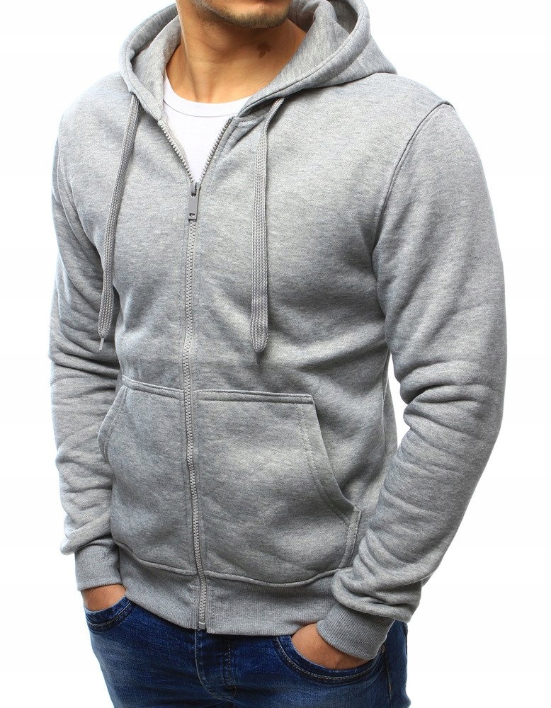 ROZPINANA BLUZA MĘSKA Z KAPTUREM roz. L Rodzaj rozpinane