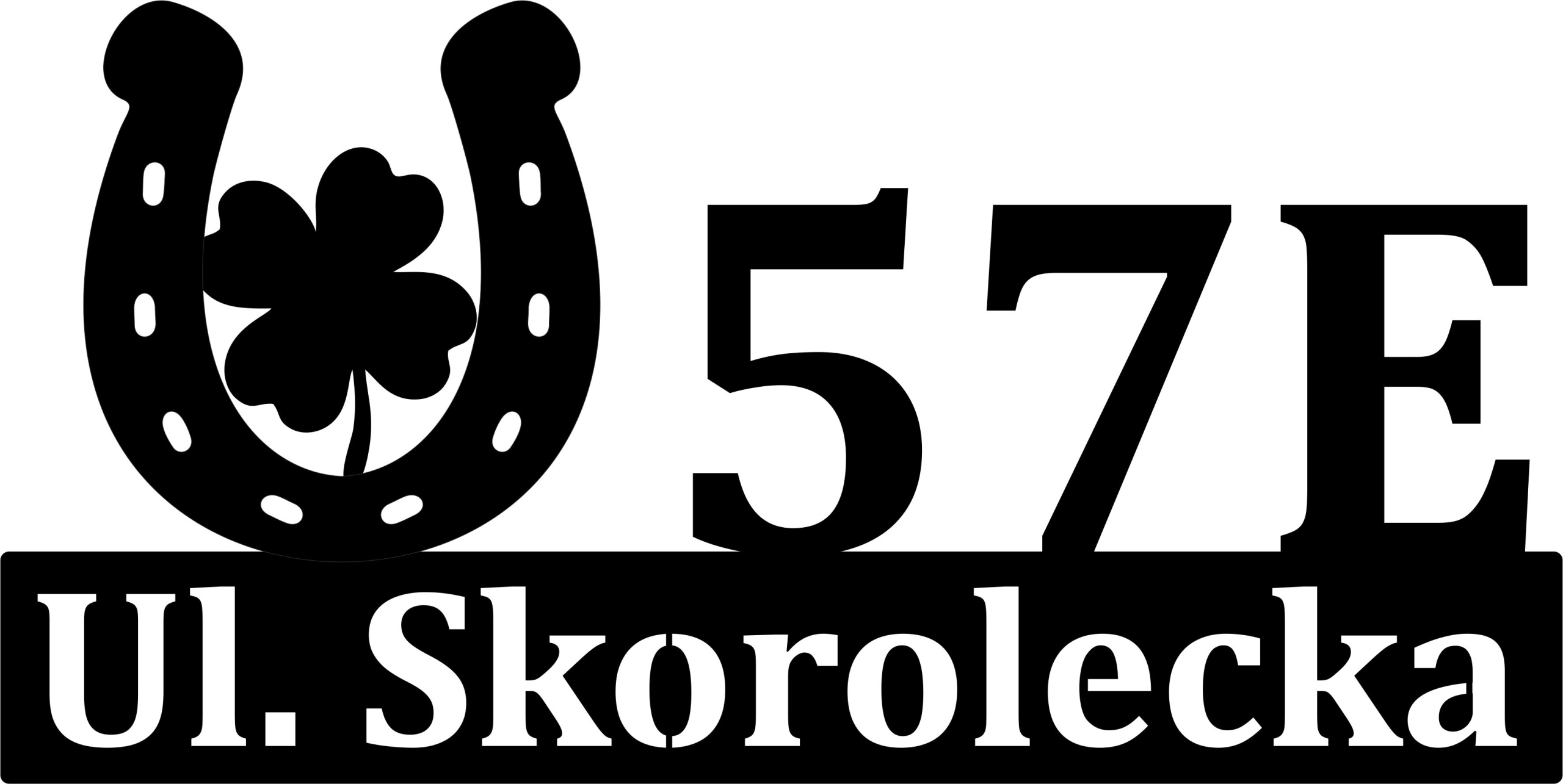 Adresa Podková Kôň ďatelina číslo domu adresa kovová 60 cm