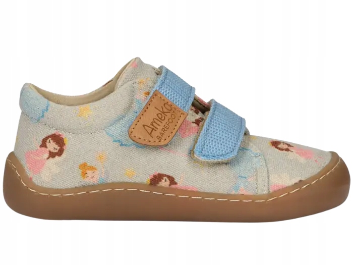 Tenisówki Barefoot Dziewczynka Ameko Neo-Czarodziejki Rzepy R.24