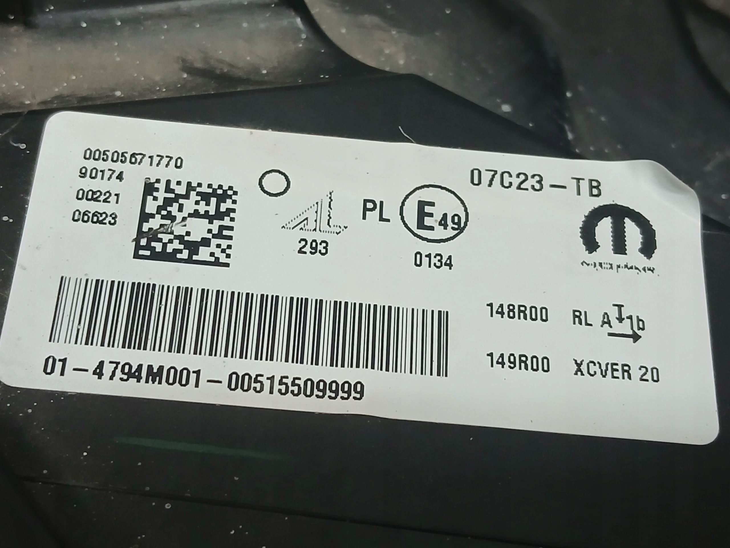 light lights front right left ALFA ROMEO GIULIA LIFT FULL LED 00505671770