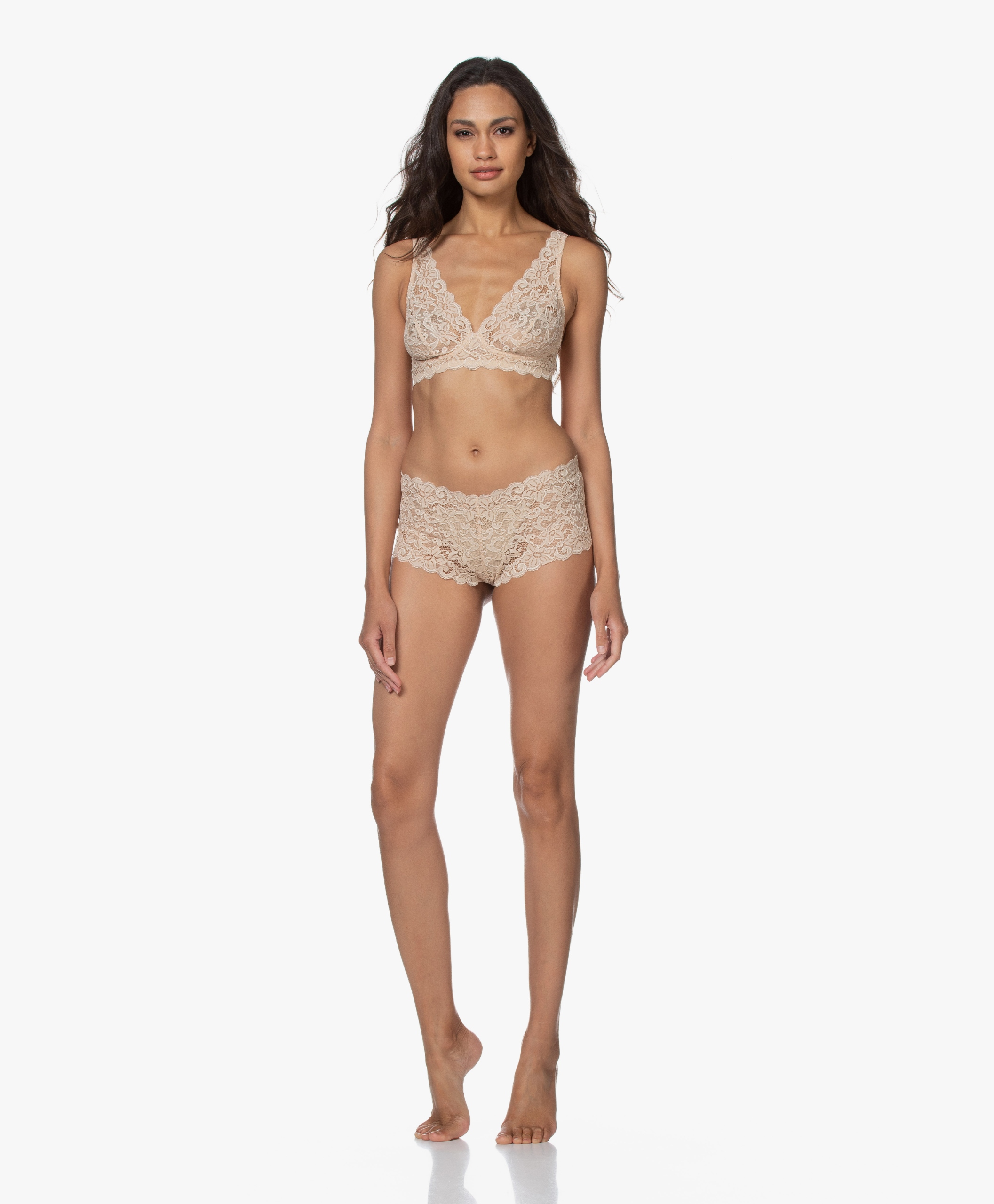 Dámská krajková podprsenka Hanro 80D