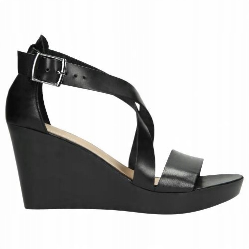 

Buty Wojas Sandały damskie skóra czarne r. 38