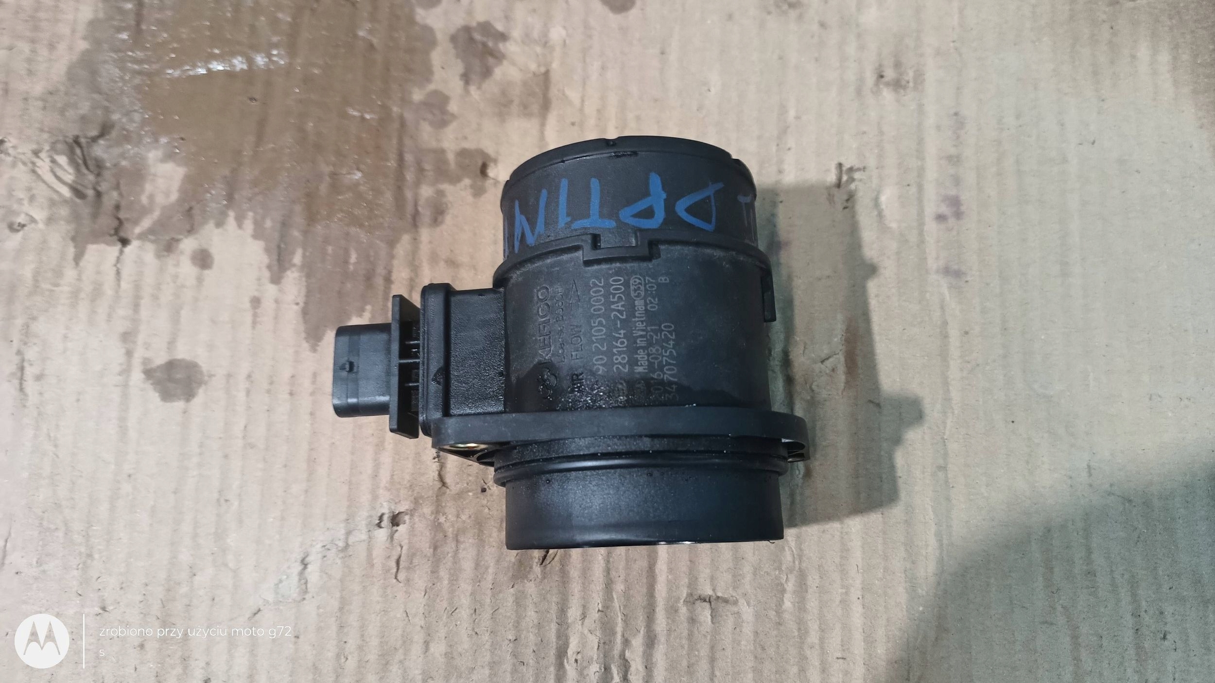 PRZEPLYWKA flow meter KIA OPTIMA 28164-2A500 2019R