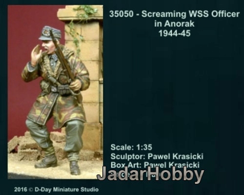 D-Day Miniature 35050 1/35 Screaming Wss Officer