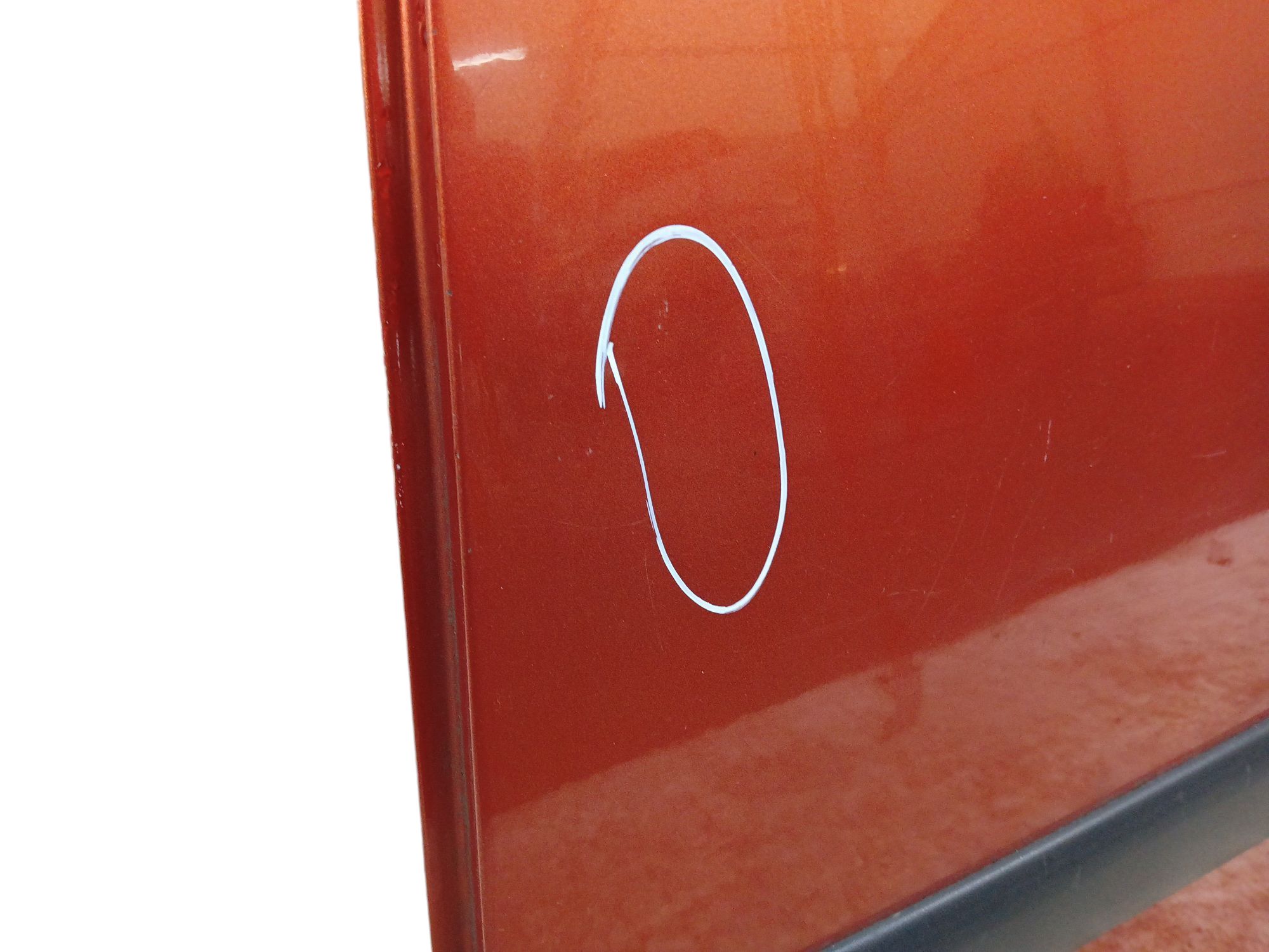 Tür links heck SKODA FABIA II HB Farbe LF3H