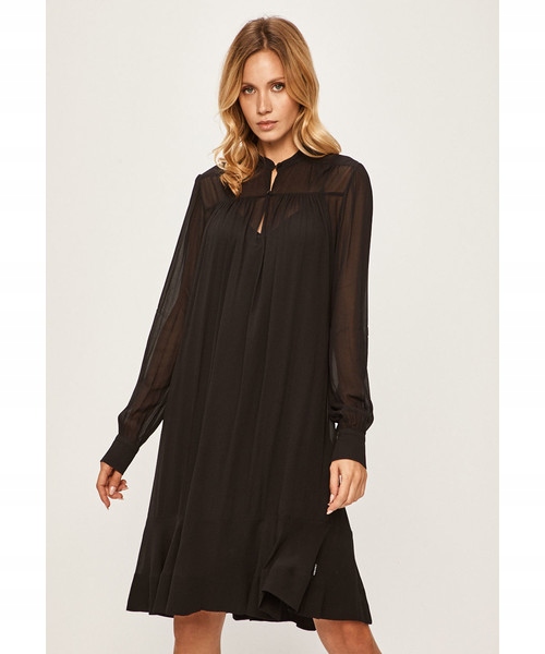 Šaty Calvin Klein Georgette R 34 Xs