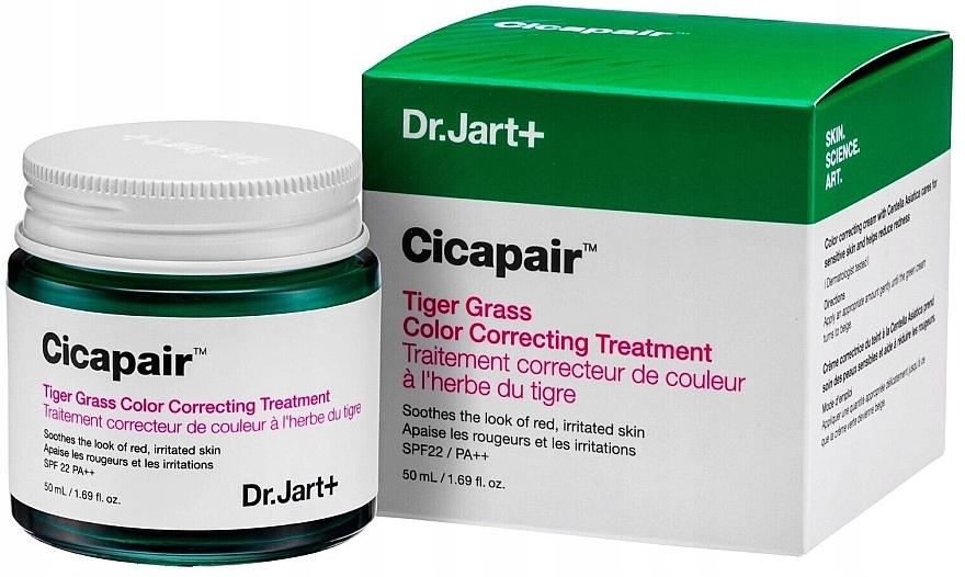 Dr. Jart Cicapair Tiger Grass Color Correcting Treatment Krem korygujący