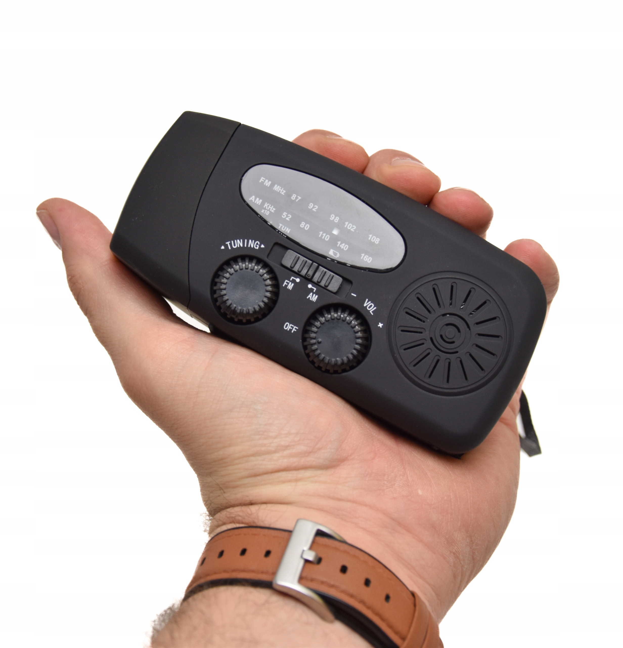 RADIO NA KORBE SOLAR POWERBANK LATARKA AWARYJNE