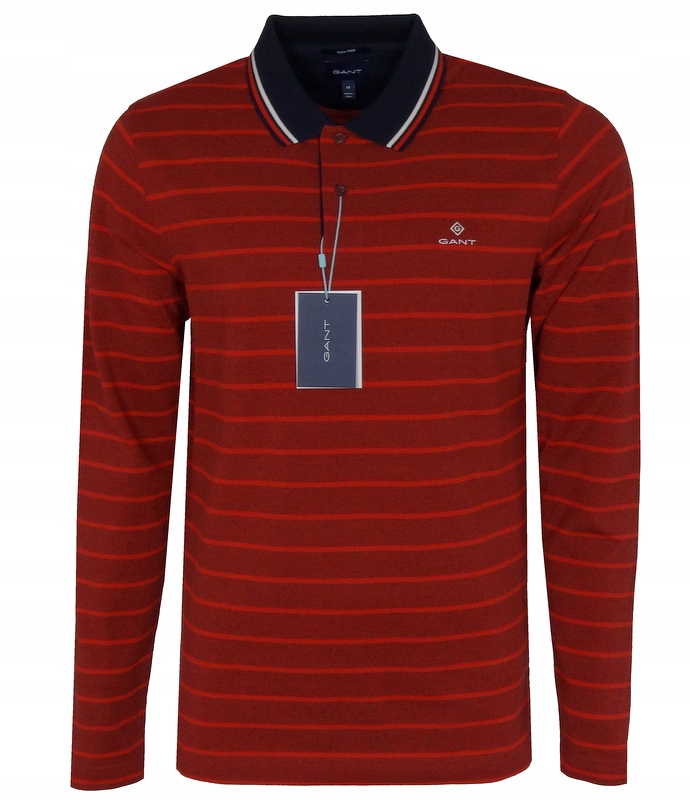 Gant pánská polokošile s dlouhým rukávem, pruhy, M