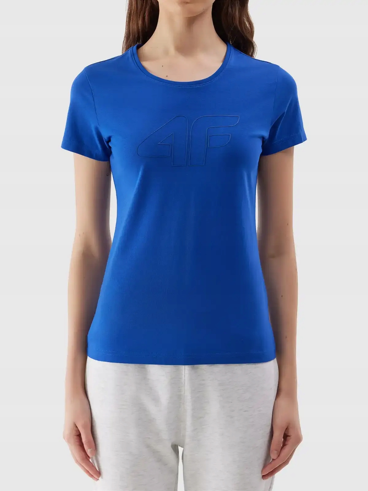 KOSZULKA DAMSKA 4F T-SHIRT BAWEŁNIANY KRÓTKI RĘKAW SPORTOWY SS241163 Model 4FWSS24TTSHF1163
