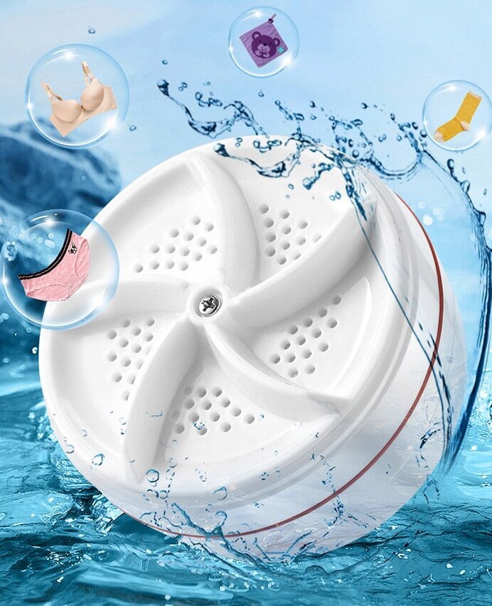 MINI SKŁADANA PRALKA WIRÓWKA PRZENOŚNA USB Model pralka turystyczna usb