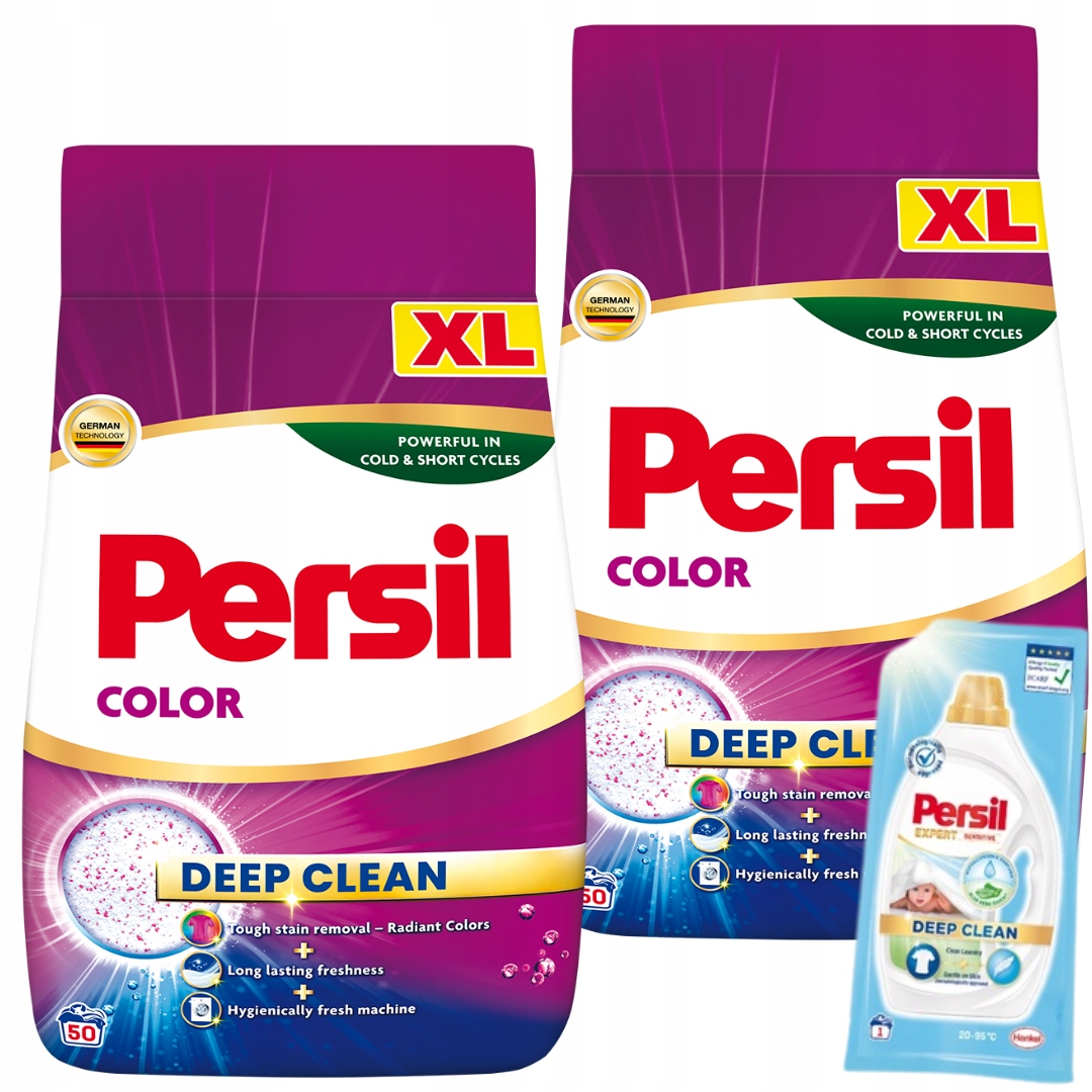 Persil Deep Clean Proszek do Prania Kolor 2x2,75kg 100 prań