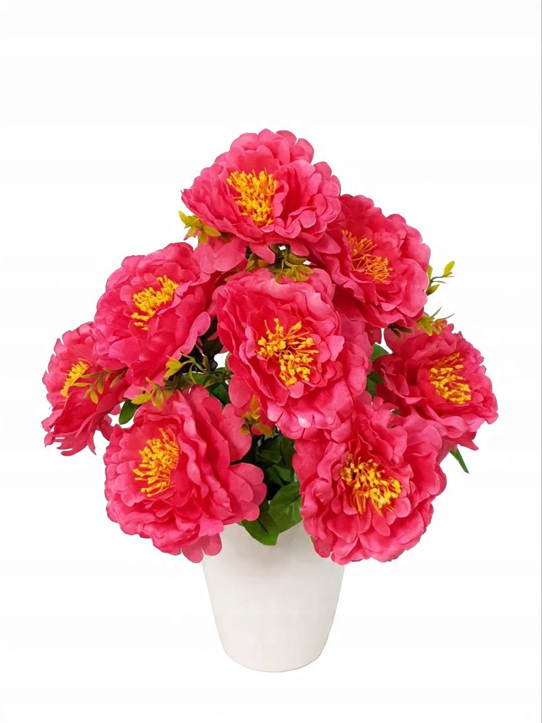 

Sztuczna Peonia Sztuczny Kwiat Begonia w Doniczce