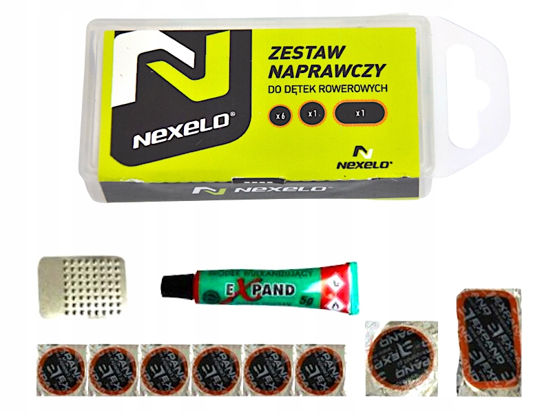

Zestaw Naprawczy Do Dętek Rowerowych Łatki Klej