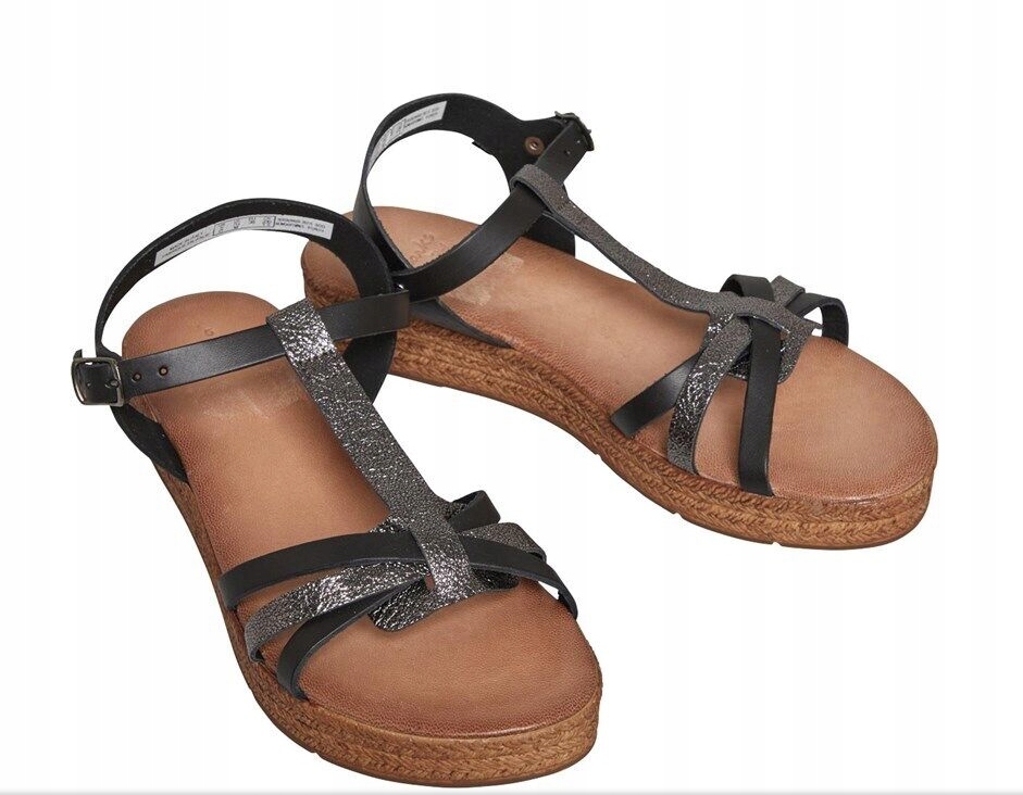 Clarks Sandały Damskie Ze Skórą Lato 38 1SAC