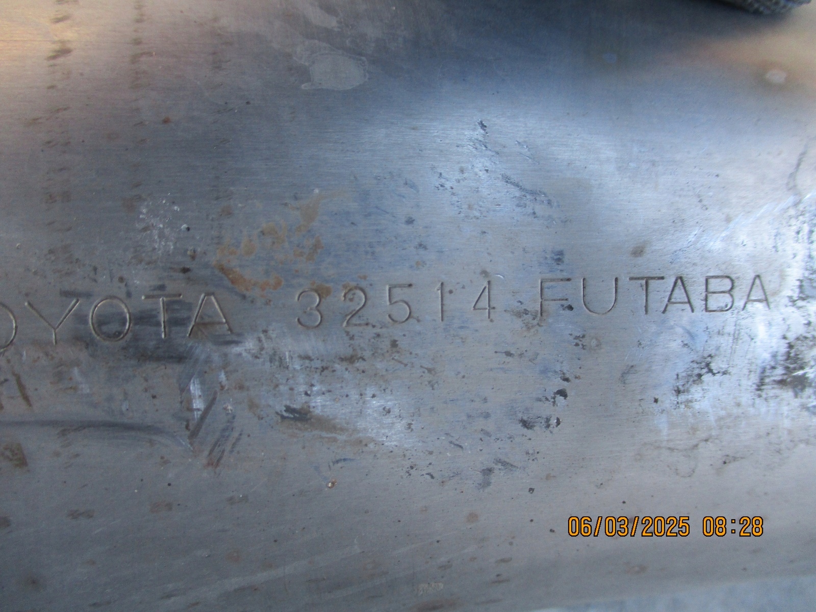 exhaust pipe TLUMIK TOYOTA RAV 4 V 32514 catalyst