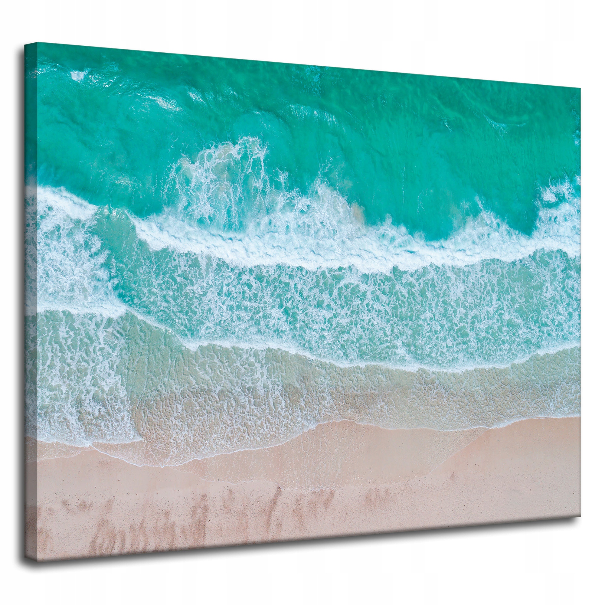 Obraz na plátně Moře Vlny Voda Pláž 100x80 cm Ideální jako dárek