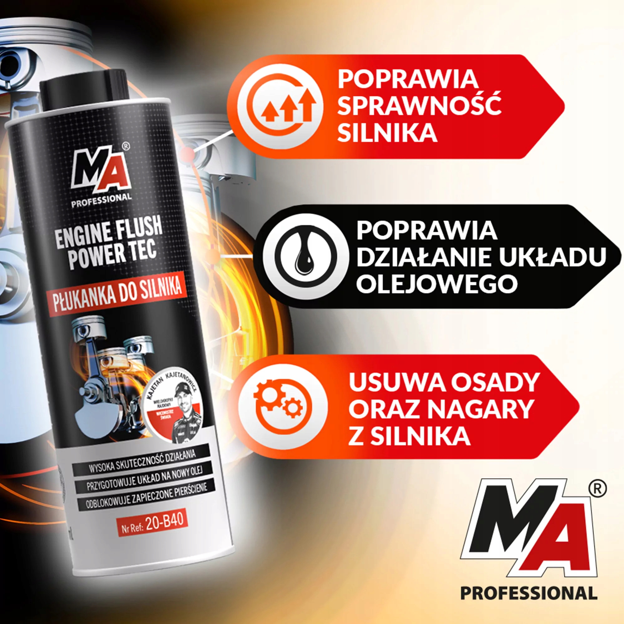 Płukanka do silnika MA Professional Power Tec 500 ml EAN (GTIN) 0885743206410