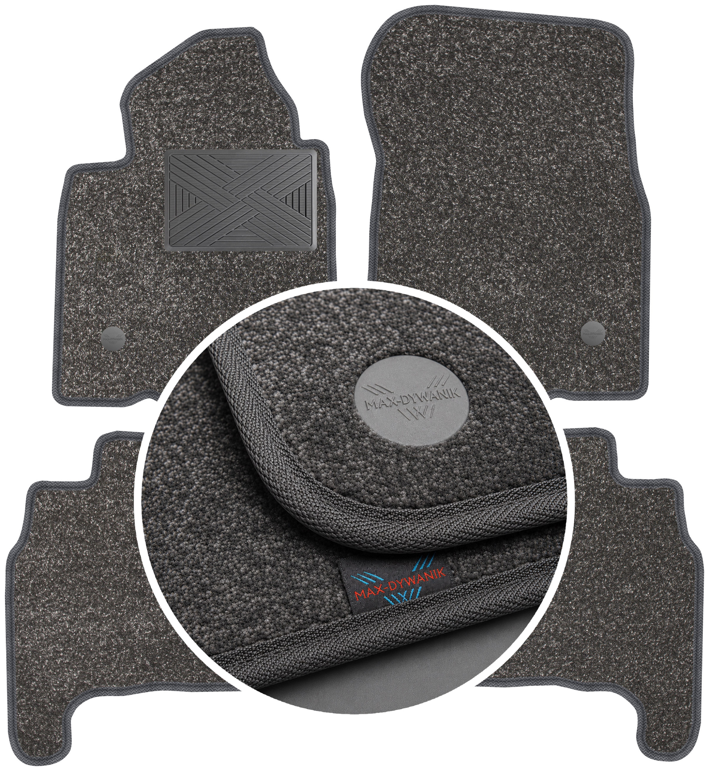 Toyota Land Cruiser J200 08-15 Koberce do auta Perl-Line 12 mm