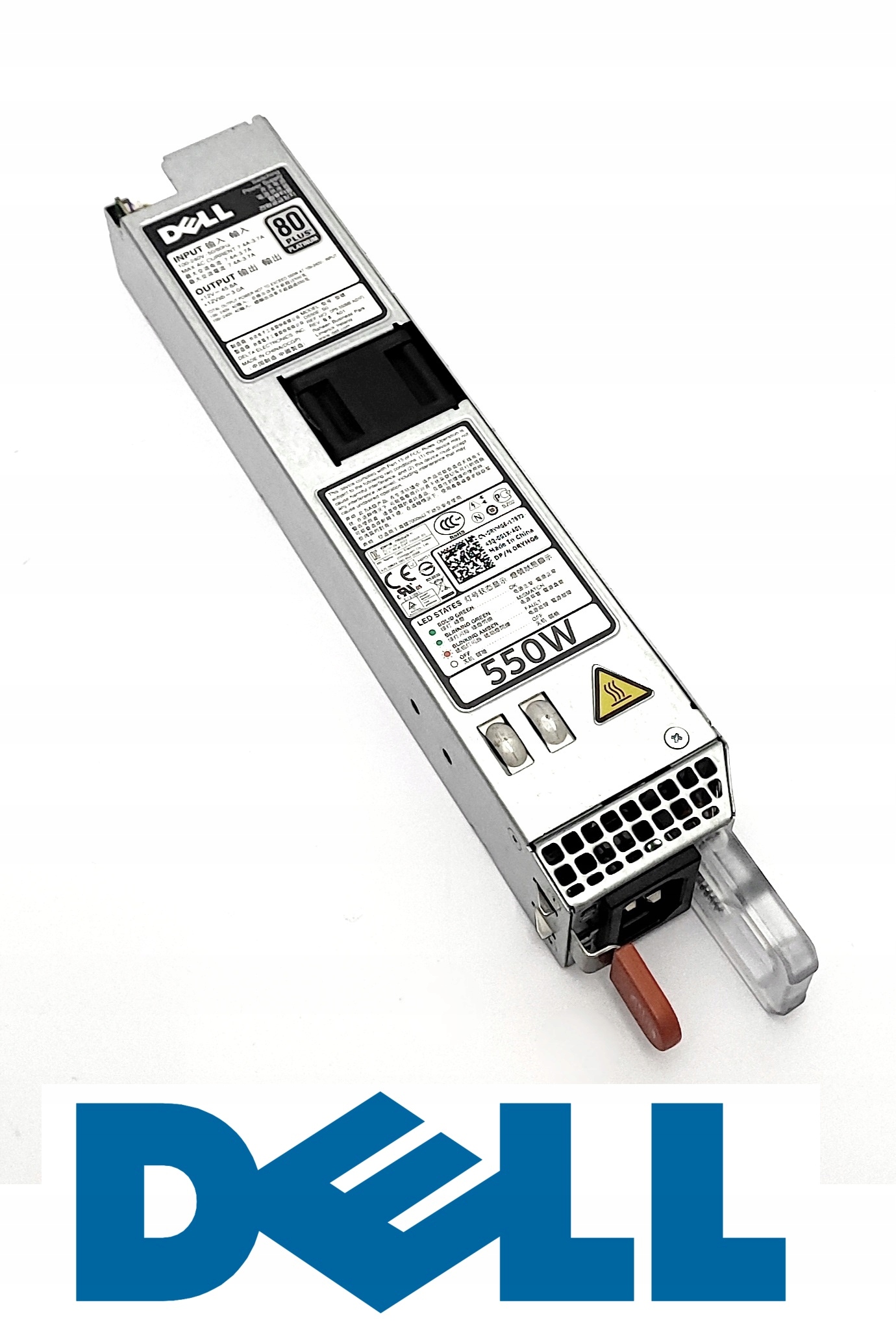 Oryg. zasilacz DELL D550E-S0, 0RYMG6, Poweredge R320 R420, 550W