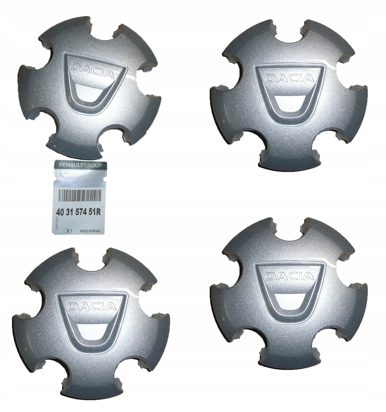 Ковпак кришки колеса Dacia Duster 4 шт