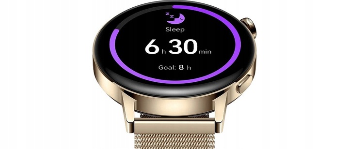 Smartwatch damski HUAWEI Watch GT 3 42 mm Elegant Złoty Bluetooth GPS tętno Model Watch GT 3